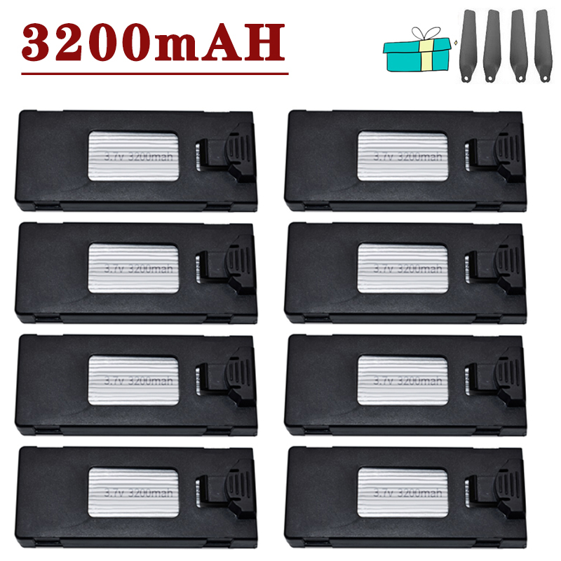 Eachine Drone E58 - 3.7V 3200mAh リポバッテリードローンバックアップバッテリー UAV バッテリー E88