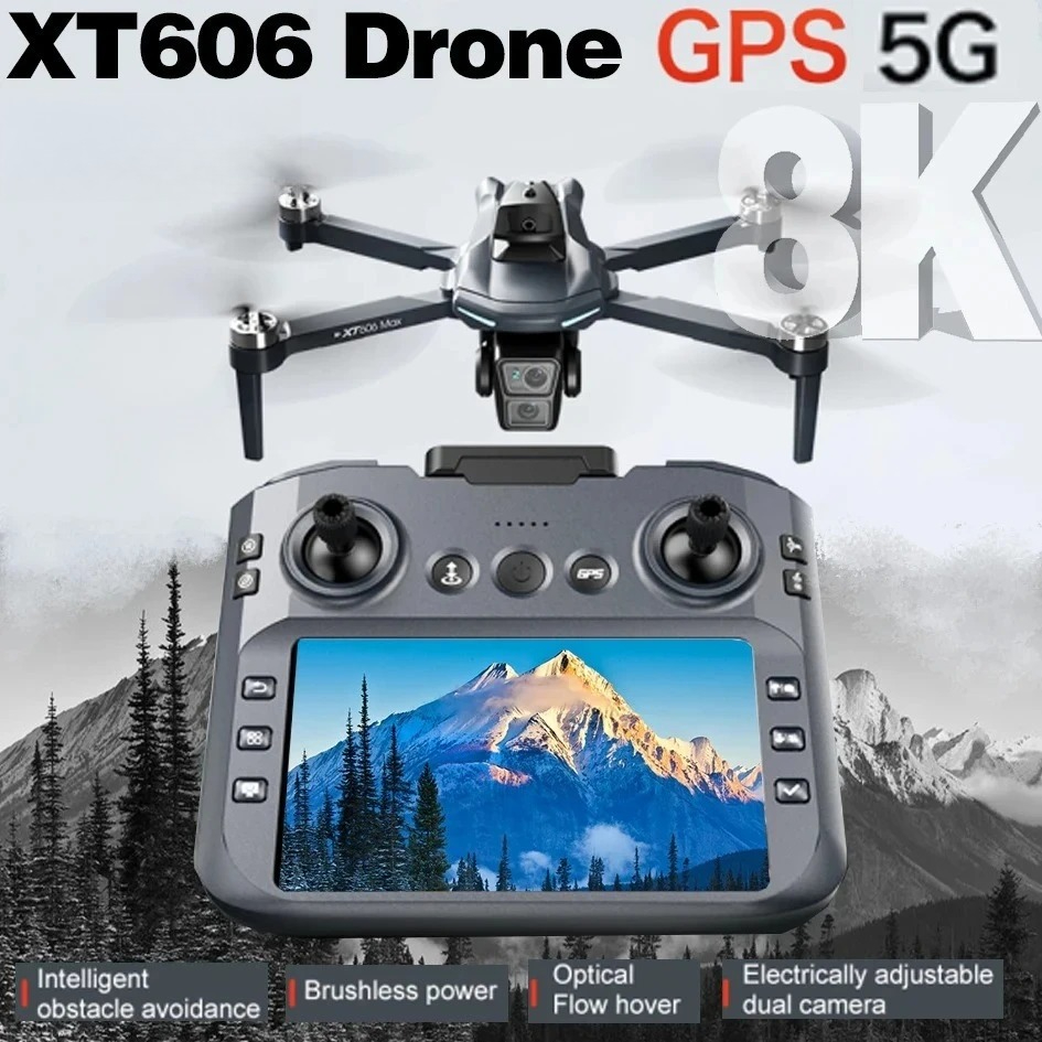 Drone Gps Rc Tt36 - オリジナルXT606ドローン プロフェッショナル 8K HDカメラ 5G GPS