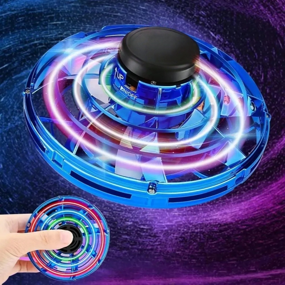 Drone Ball Rc - フライングボールブーメランフライオーブマジックLEDライト付きドローンホバーボールフライノバオーブフライングスピナーフィジェットトイ子供家族ギフト