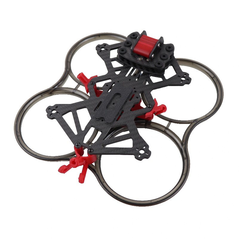 Drone Rc Fpv Pro - HSKRC CC30 O4 3インチ ダクト型FPVレーシングドローンフレーム カーボンファイバー製
