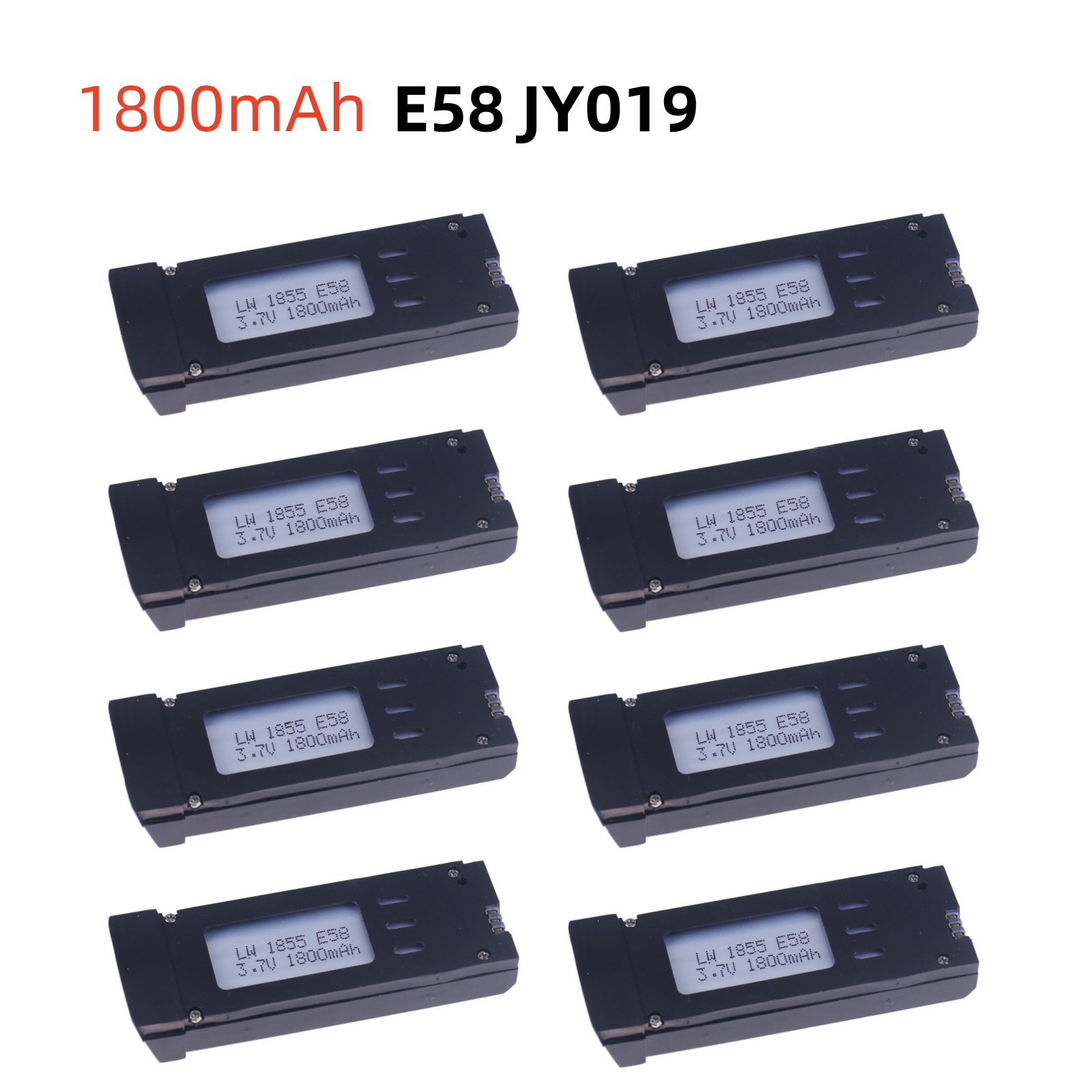 Eachine Drone E58 - ドローン用リチウム電池,リモコン,uav,e58,e68,jy109,998pro,クワッドコプター,3.7v,1800mah