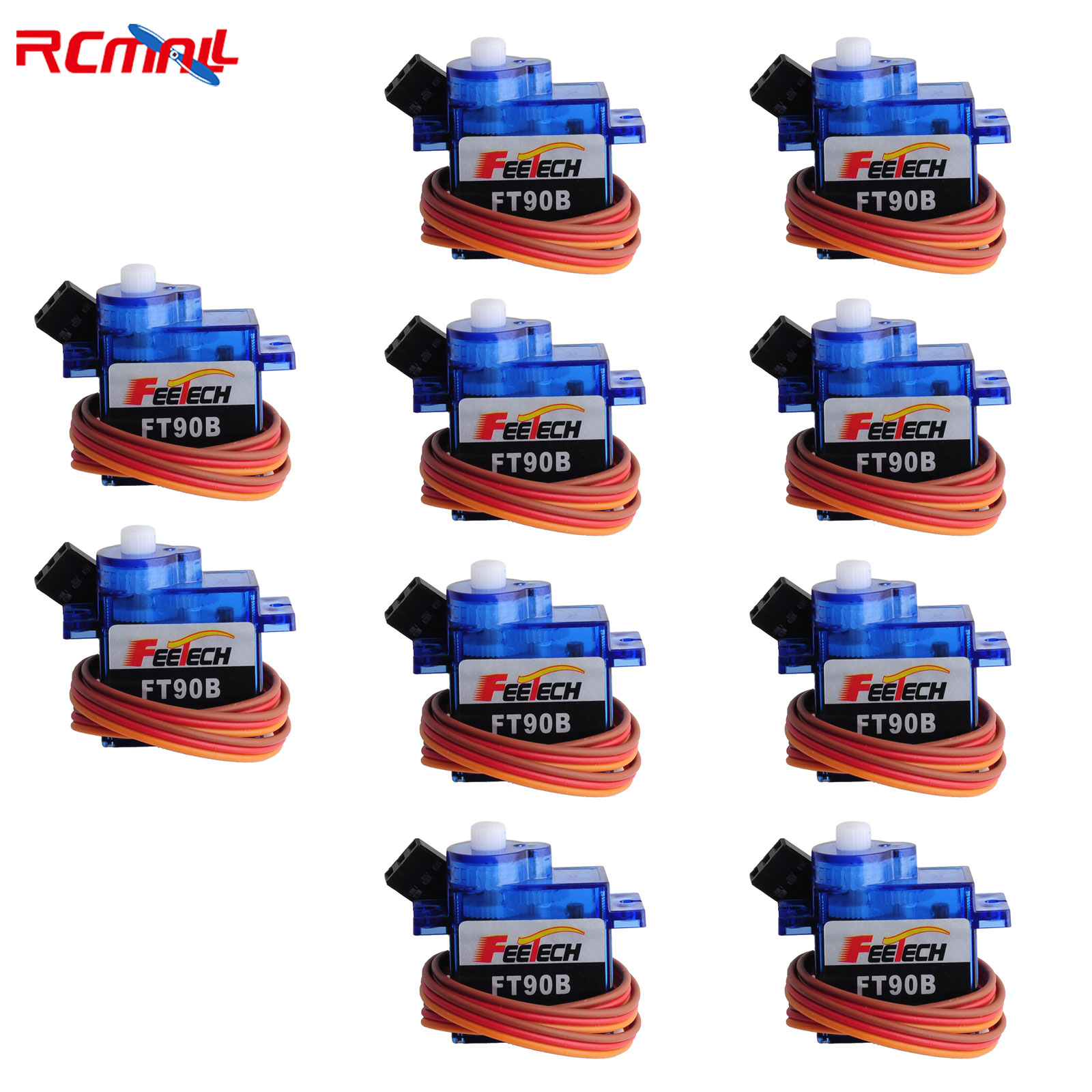 Drone Smart Rc - 10個入り Feetech FT90B デジタルサーボ 180度 6V