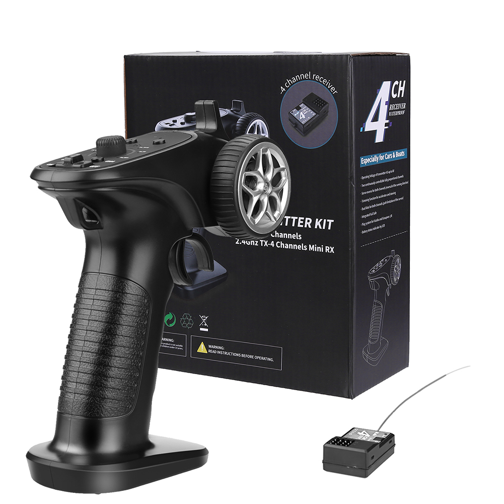 Joystick Rc Drone - GA-4H-TX 4CH 2.4GHz リモートコントロールデジタル無線送受信機 RC 1/8