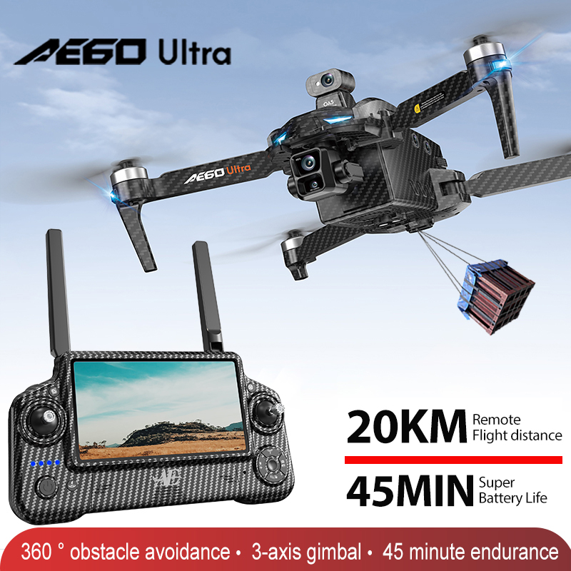 Drone Gps Rc Tt36 - AE60 GPSドローン プロフェッショナル 8Kカメラ 3軸ジンバル 空撮FPV