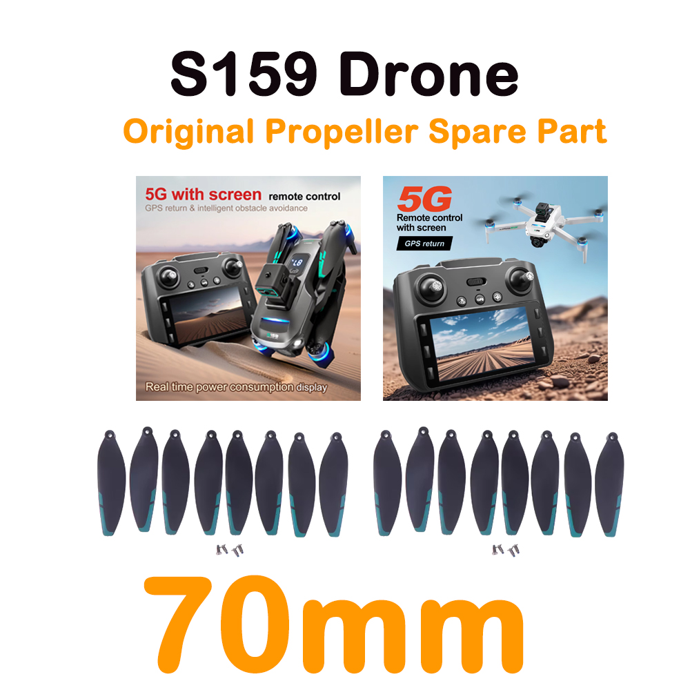 Drone Rc Gps S159 - 卸売 70mm S159 プロペラ A B