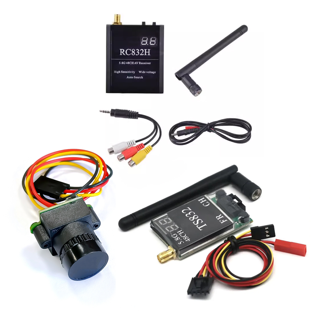 Joystick Rc Drone - TS832 レシーバー +RC832 +1000TVL カメラ 48CH