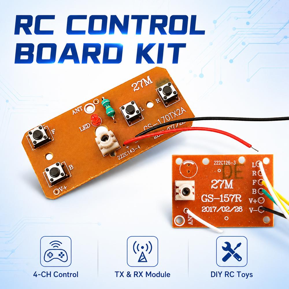 27MHz リモートコントロールキット 4CH ワイヤレス送 - Joystick Rc Drone のレビューと価格