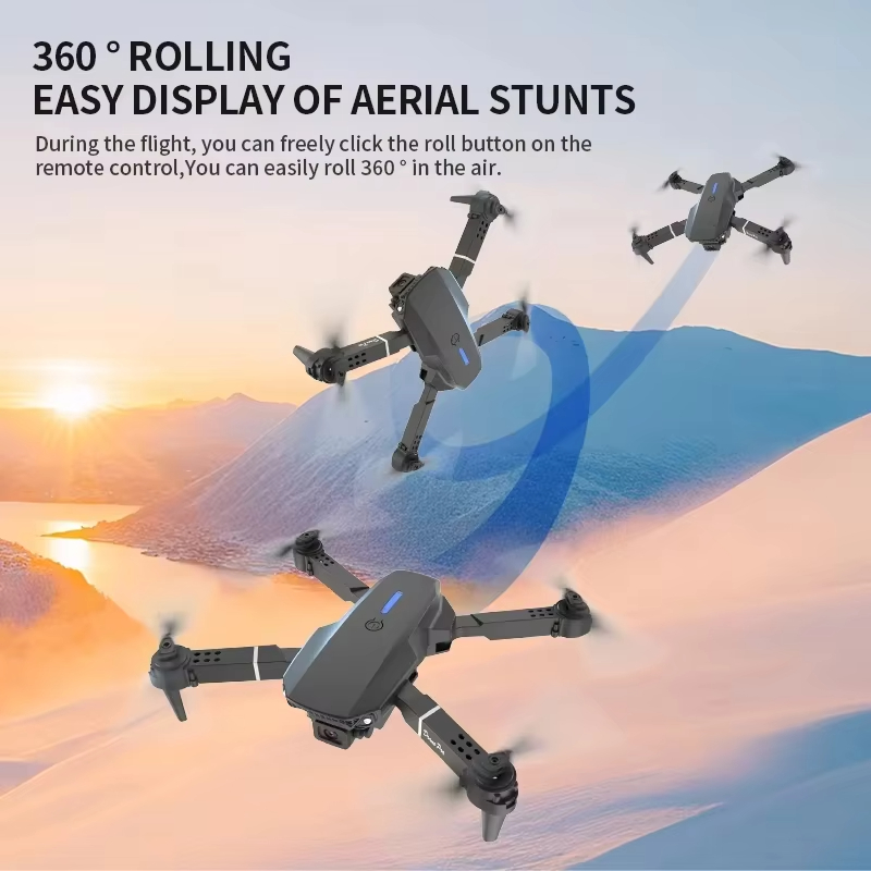 2026年新型E88ドローン 8K HDカメラ搭載 空撮 5 - Drone Xiaomi Rc のレビューと価格