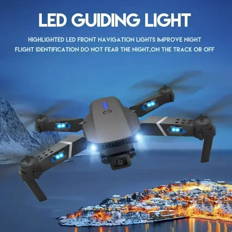 折りたたみ式クワッドコプター,e88プロ広角fpv,wifi - Drone Rc Fpv Pro のレビューと価格