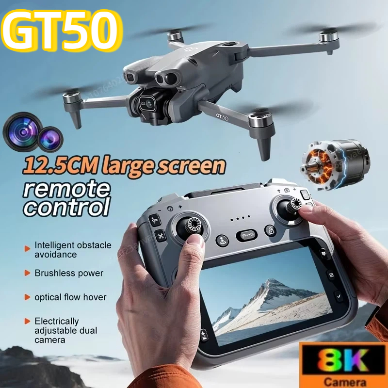 GT50 RC ドローン 8K HD 航空写真 リモコン航空 - Drone Gps Rc Tt36 のレビューと価格