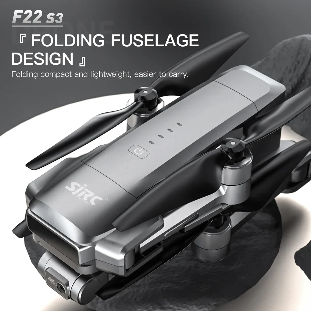 SJRC F22 S3 pro 折りたたみ式RCクアッドコプ - Drone Gps Rc Tt36 のレビューと価格
