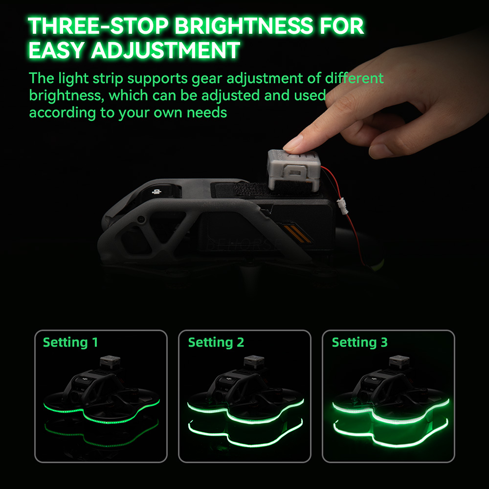 RC LED Light Strips for DJI Av - Drone Rc Belt のレビューと価格