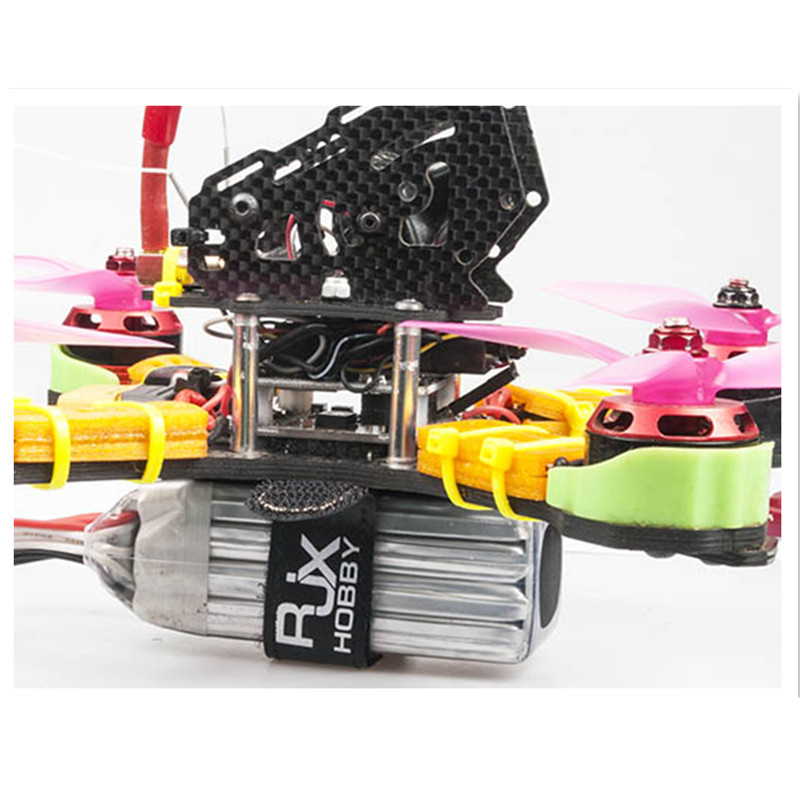 8 個バッテリーリボン滑り止めマジックテープストラップ 25 - Drone Rc Belt のレビューと価格