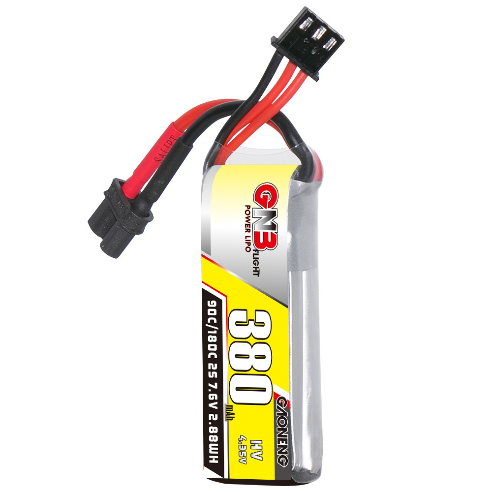 GNB 2S 7.6V 380mAh 90C/180C リポ - Drone Lipo Battery のレビューと価格