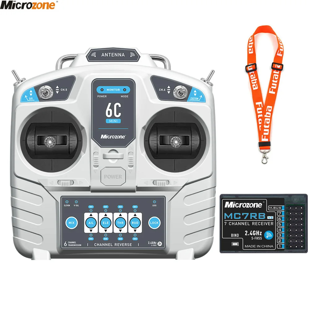 受信機付きマイクロゾーンコントローラー送信機,rc飛行機とド - Joystick Rc Drone のレビューと価格