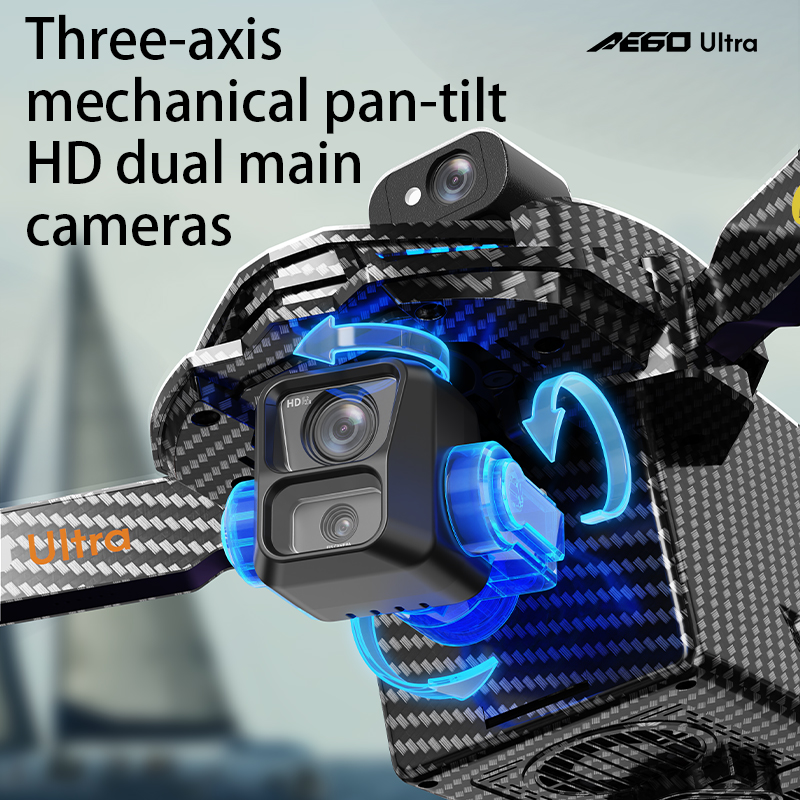 AE60 GPSドローン プロフェッショナル 8Kカメラ 3 - Drone Gps Rc Tt36 のレビューと価格