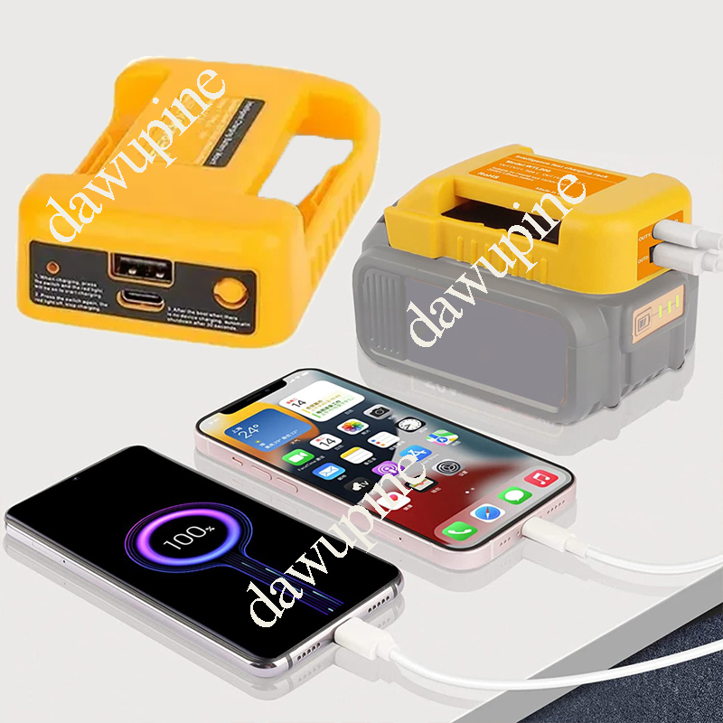 USB Type C電源アダプターバンク DeWalt 18 - Drone Xl Rc のレビューと価格