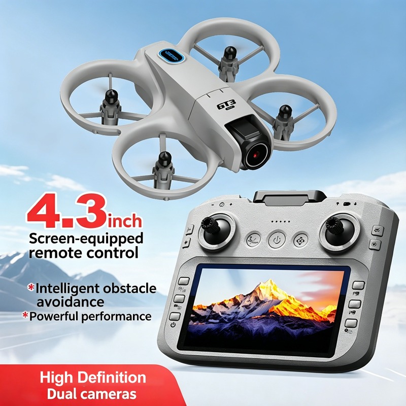 GT3ドローン、4.3インチ画面付きリモコン、デュアルカメラ - Drone Gt3 Rc のレビューと価格