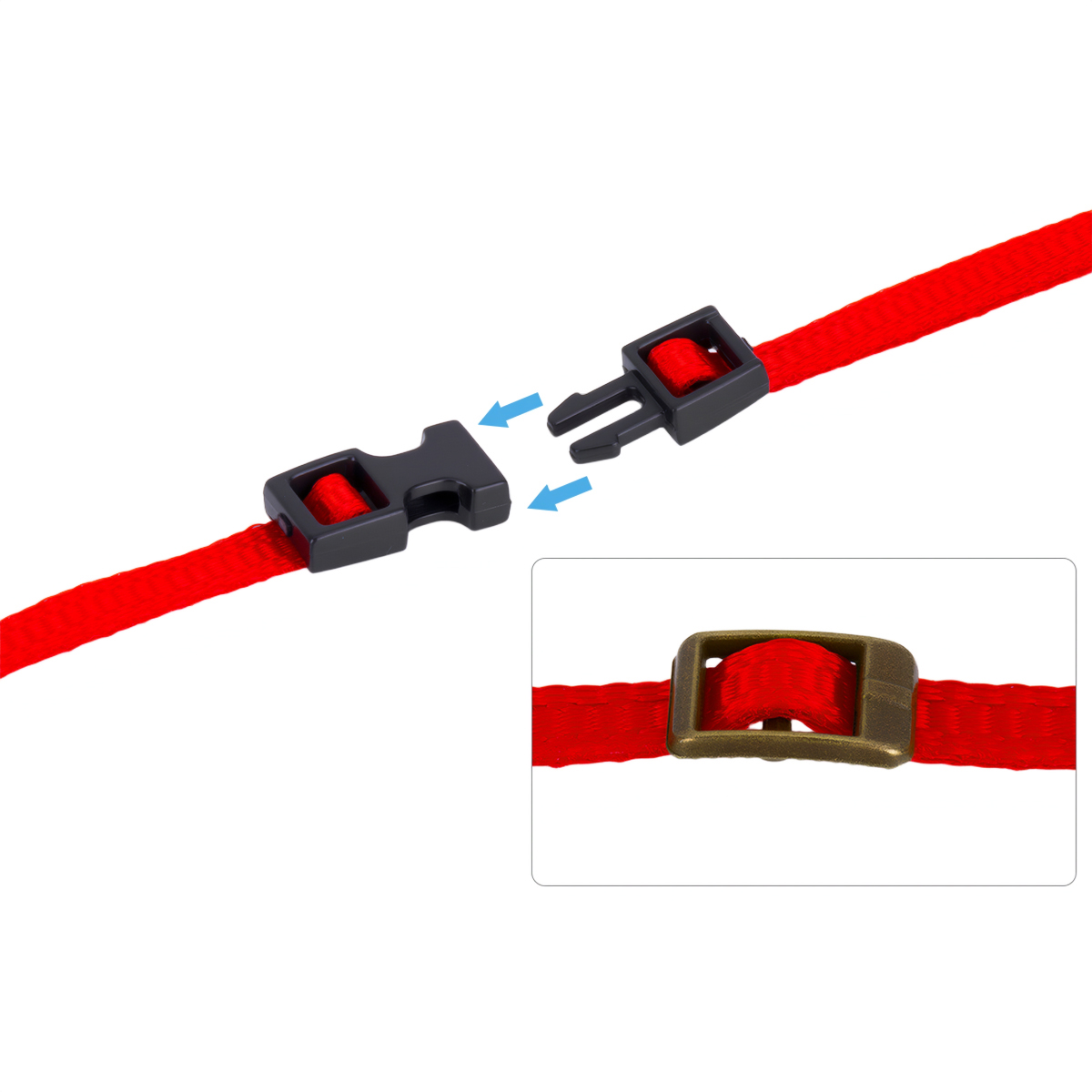 5個入り ラゲッジロープ ルーフラック タイダウンストラップ - Drone Rc Belt のレビューと価格