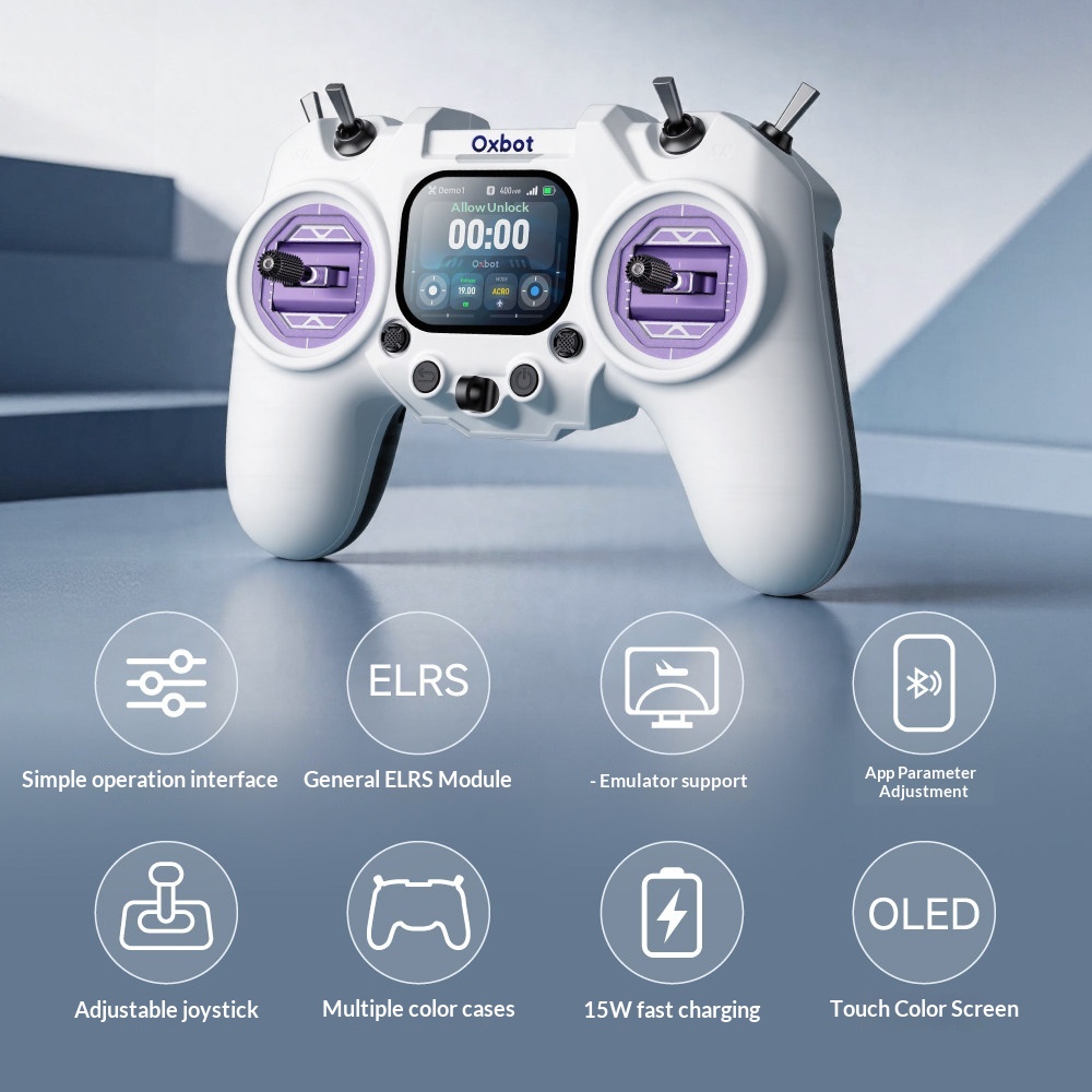 Oxbot R1 FPVリモートコントローラー ELRS 2 - Drone Rc Fpv Pro のレビューと価格