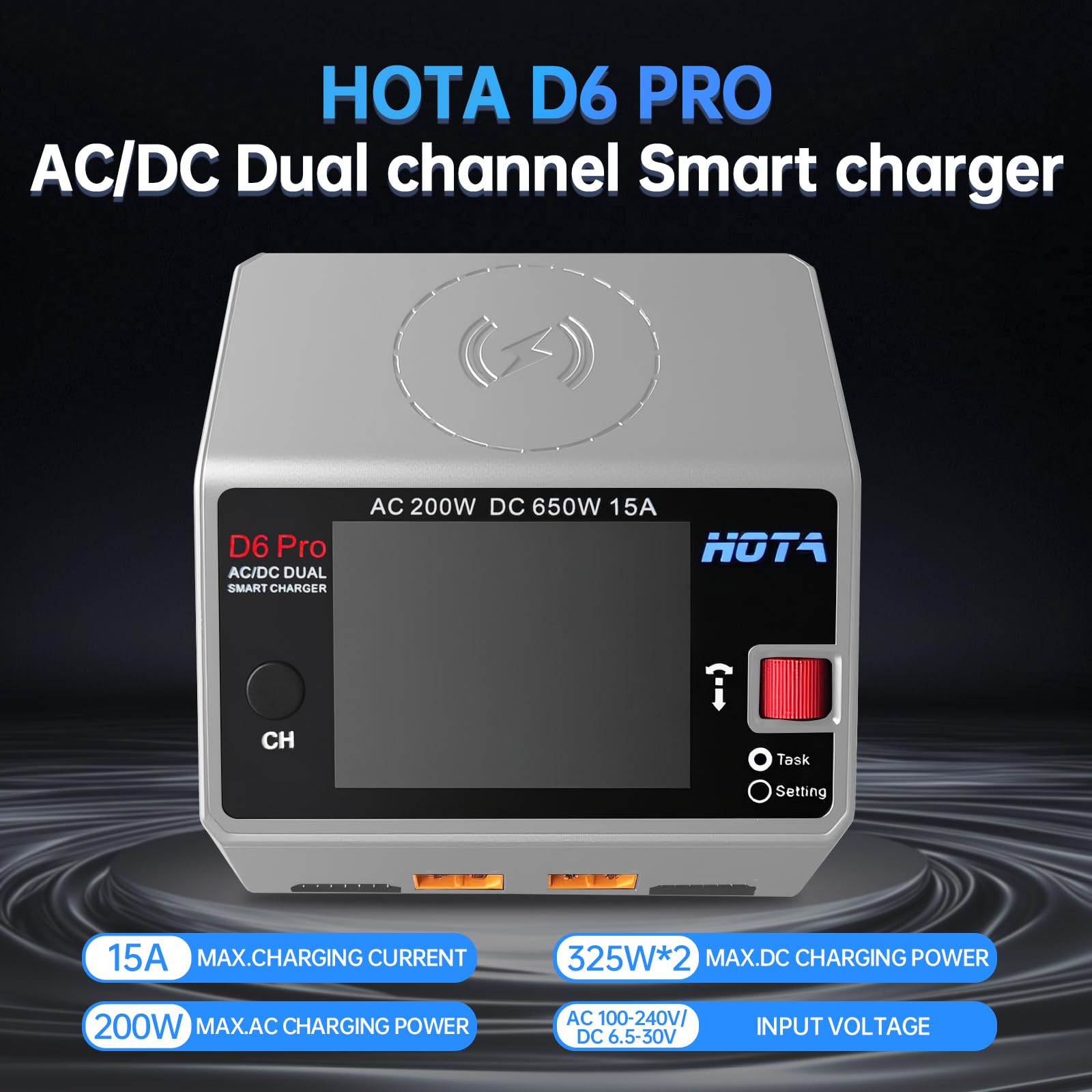 NEW HOTA D6 Pro グレー AC 200w DC - Drone Smart Rc のレビューと価格