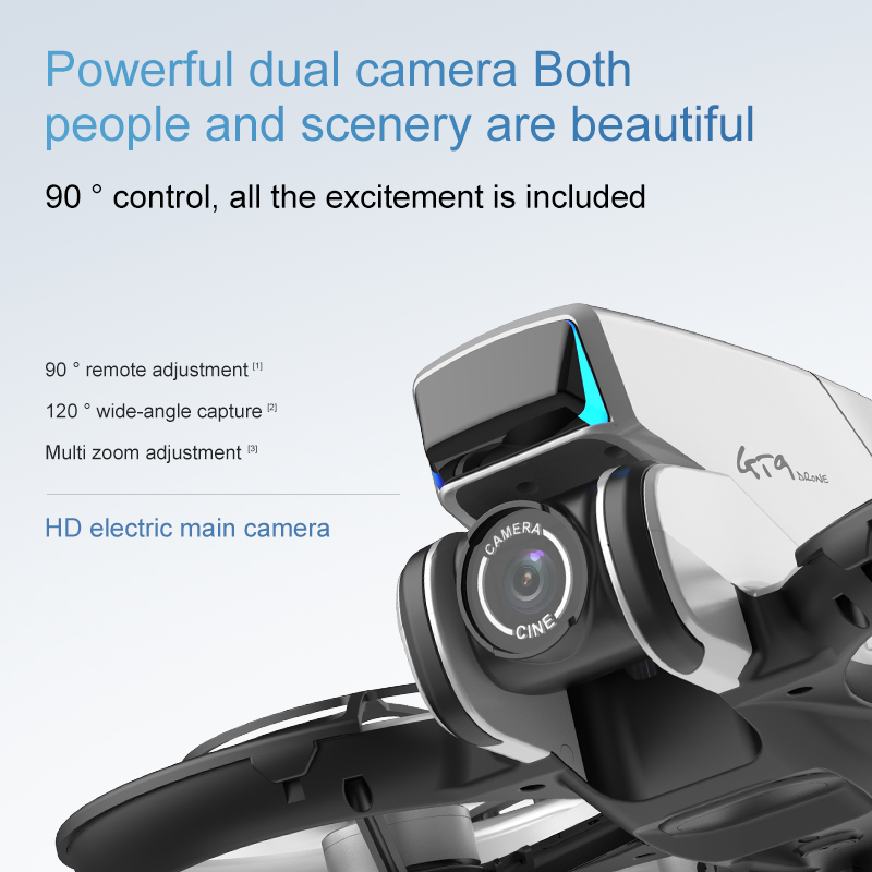 オリジナルGT9 GPS折りたたみ式RCドローン デュアルカ - Drone Gps Rc Tt36 のレビューと価格