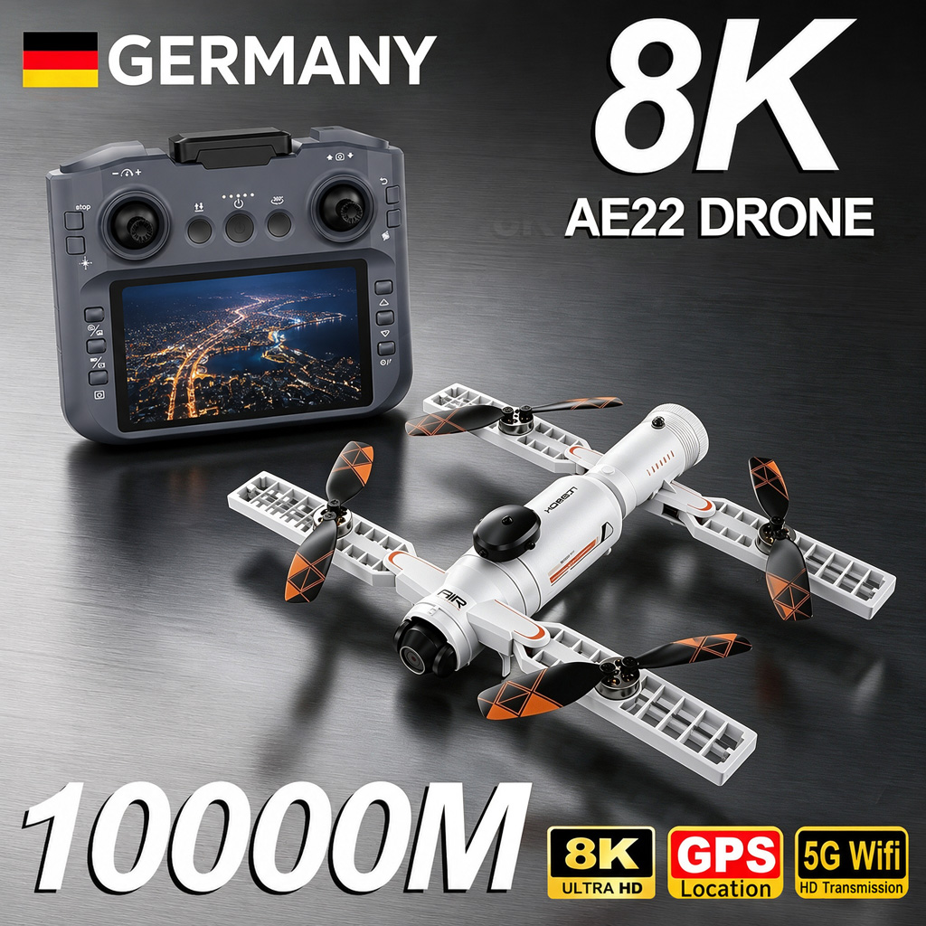 アップグレード版AE22 PRO MAX折りたたみ式ドローン - Drone Rc Price のレビューと価格