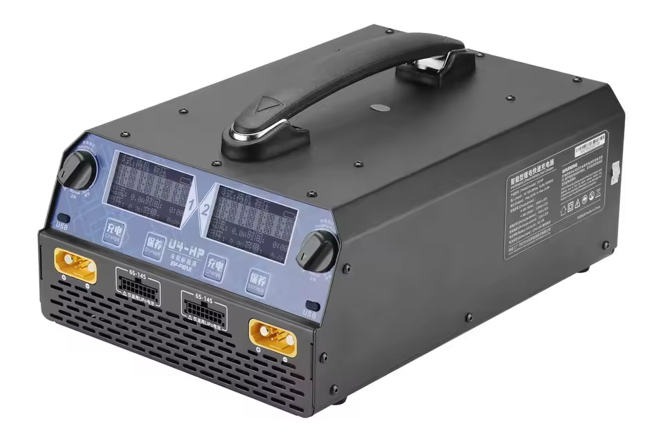 EV-PEAK U4-HP 2400W 25A デュアルチャ - Drone Lipo Battery のレビューと価格